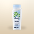 Balea Sensitive Shampoo 300 ml on a warm beige background